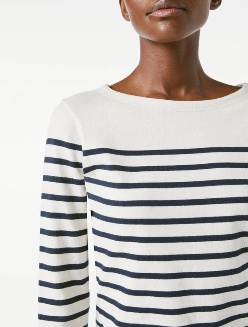 NEW ARRIVALS FRAME MARINER BOATNECK TEE 5 NEW ARRIVALS FRAME MARINER BOATNECK TEE