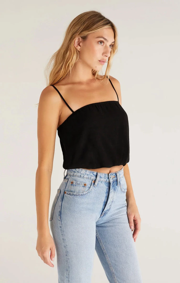 NEW ARRIVALS Z SUPPLY PAIGE LINEN TANK TOP 5 NEW ARRIVALS Z SUPPLY PAIGE LINEN TANK TOP