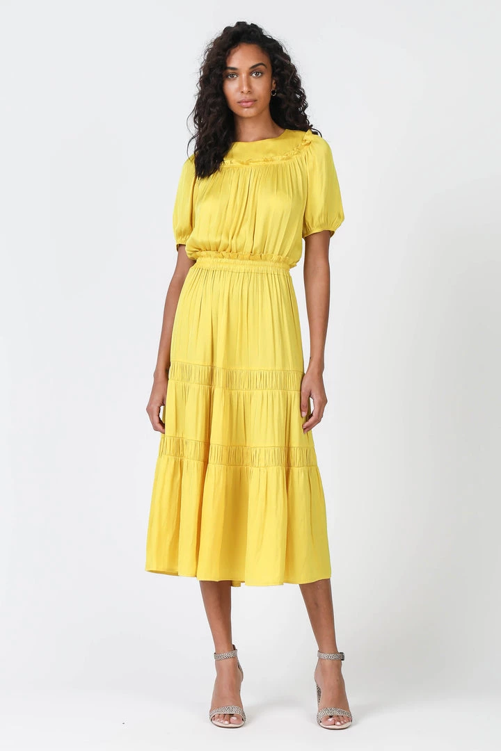 CURRENT AIR S/S ROUND NECK MIDI DRESS NEW ARRIVALS 5 CURRENT AIR S/S ROUND NECK MIDI DRESS NEW ARRIVALS