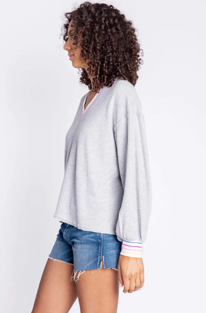 P.J. SALVAGE CUTE BUTTON LONG SLEEVE TOP NEW ARRIVALS 6 P.J. SALVAGE CUTE BUTTON LONG SLEEVE TOP NEW ARRIVALS