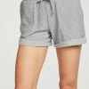 CHASER KNIT ROLLED SHORTS 1 CHASER KNIT ROLLED SHORTS