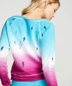 SALE CHASER OMBRE BOLTZ PULLOVER