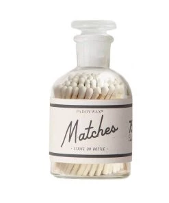 PADDYWAX BOTTLE OF MATCHES WHITE