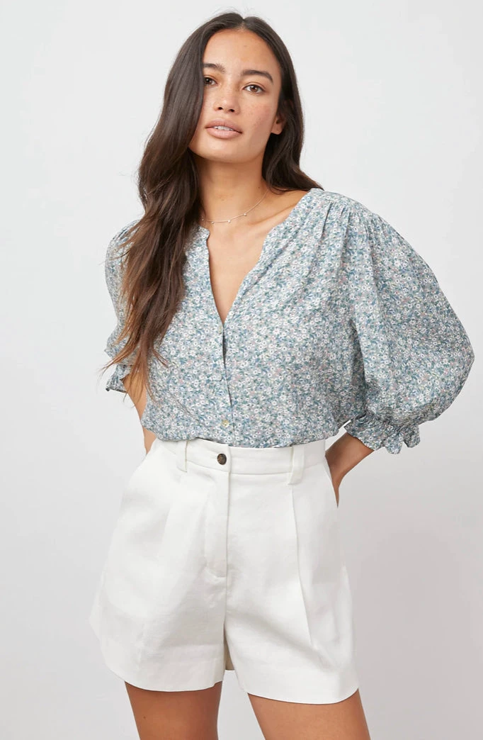 NEW ARRIVALS RAILS LEENA BLOUSE BELLFLOWER 3 NEW ARRIVALS RAILS LEENA BLOUSE BELLFLOWER