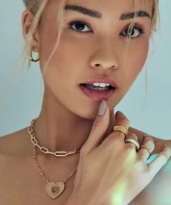 ELIZABETH STONE LUXE LINK UP CHAIN JEWELRY