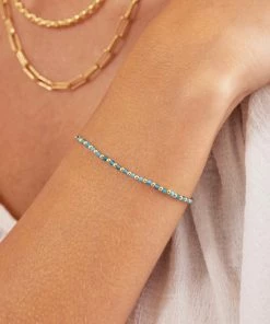 NEW ARRIVALS GORJANA POWER GEMSTONE BROOKS BRACELET