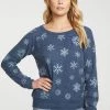 CHASER SNOWFLAKES PULLOVER 1 CHASER SNOWFLAKES PULLOVER