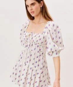 FOR LOVE & LEMONS VIOLA MINI DRESS