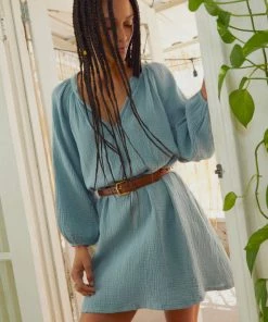NEW ARRIVALS NATION NALA PEASANT DRESS