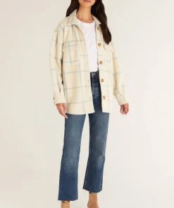 Z SUPPLY PLAID TUCKER JACKET 13 Z SUPPLY PLAID TUCKER JACKET
