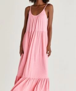 NEW ARRIVALS Z SUPPLY LIDO SLUB MIDI DRESS