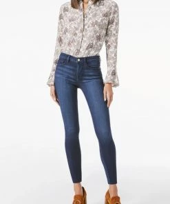 FRAME LE SKINNY DE JEANNE CROP VERONA