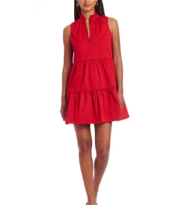 AMANDA UPRICHARD SAFFRON DRESS SCARLET NEW ARRIVALS