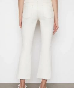 NEW ARRIVALS FRAME LE CROP MINI BOOT BLANC 7 NEW ARRIVALS FRAME LE CROP MINI BOOT BLANC