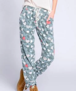 NEW ARRIVALS P.J. SALVAGE HEART CAMO JOGGER