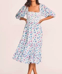 LOVESHACKFANCY MIRI MIDI DRESS NEW ARRIVALS