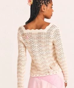 LOVESHACKFANCY LEONEL CARDIGAN