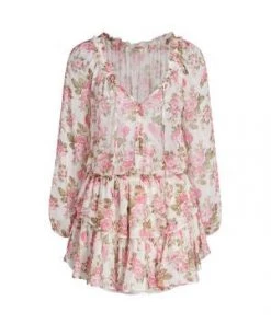 LOVE SHACK FANCY NEW ARRIVALS LOVESHACKFANCY POPOVER DRESS