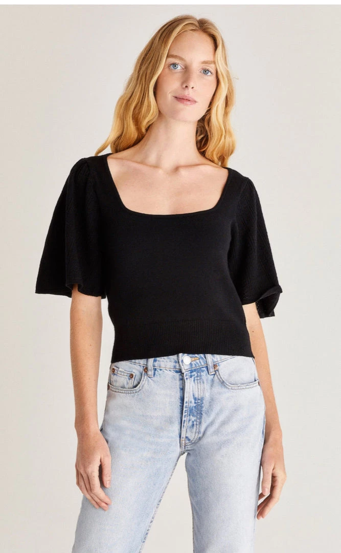 Z SUPPLY GIGI POINTELLE SWEATER 5 Z SUPPLY GIGI POINTELLE SWEATER