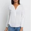 RAILS WHITE MIRABELLE BLOUSE