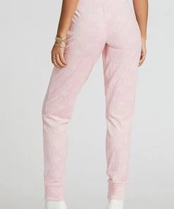 JUICY COUTURE EMBOSSED VELOUR JOGGER ART PINK NEW ARRIVALS 7 JUICY COUTURE EMBOSSED VELOUR JOGGER ART PINK NEW ARRIVALS