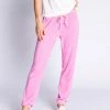 P.J. SALVAGE LOVE MAKES THE WORLD GO ROUND BANDED PANT NEW ARRIVALS