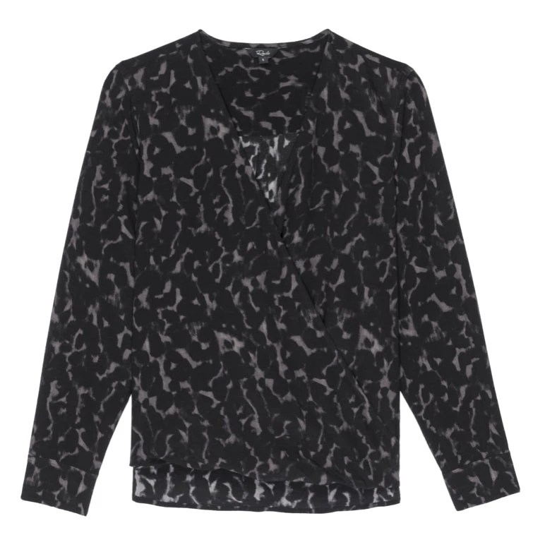 RAILS HILLARY DIFFUSED CHEETAH BLOUSE 7 RAILS HILLARY DIFFUSED CHEETAH BLOUSE