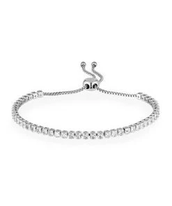 TAI JEWLERY TAI Double CZ Stud JEWELRY