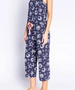 NEW ARRIVALS P.J. SALVAGE SHELL YEA CROPPED PANT