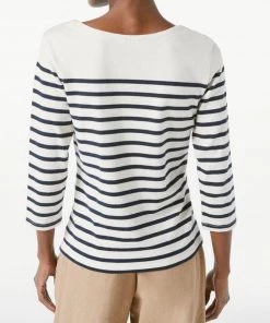 NEW ARRIVALS FRAME MARINER BOATNECK TEE 9 NEW ARRIVALS FRAME MARINER BOATNECK TEE