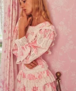 NEW ARRIVALS LOVESHACKFANCY SANTORINI DRESS