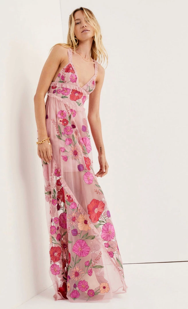 FOR LOVE & LEMONS KAYLEE MAXI DRESS NEW ARRIVALS 6 FOR LOVE & LEMONS KAYLEE MAXI DRESS NEW ARRIVALS