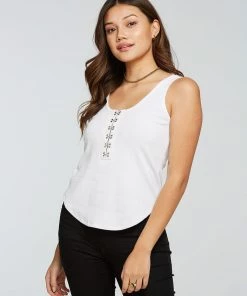 NEW ARRIVALS CHASER VINTAGE RIB CROPPED TANK