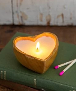 GIFTS NATURAL LIFE HEART SURPRISE CANDLE