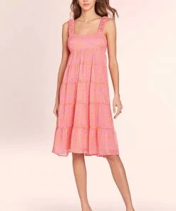 NEW ARRIVALS AMANDA UPRICHARD NICOLIA MIDI DRESS