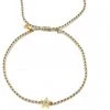 TAI JEWLERY TAI BRAIDED NYLON STAR CHARM BRACELET
