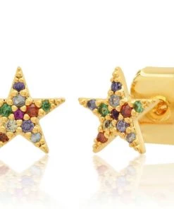 TAI JEWLERY TAI RAINBOW STAR STUDS NEW ARRIVALS