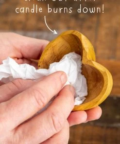 GIFTS NATURAL LIFE HEART SURPRISE CANDLE