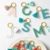 SANTA BARBARA ACRYLIC LETTER KEYCHAIN GIFTS