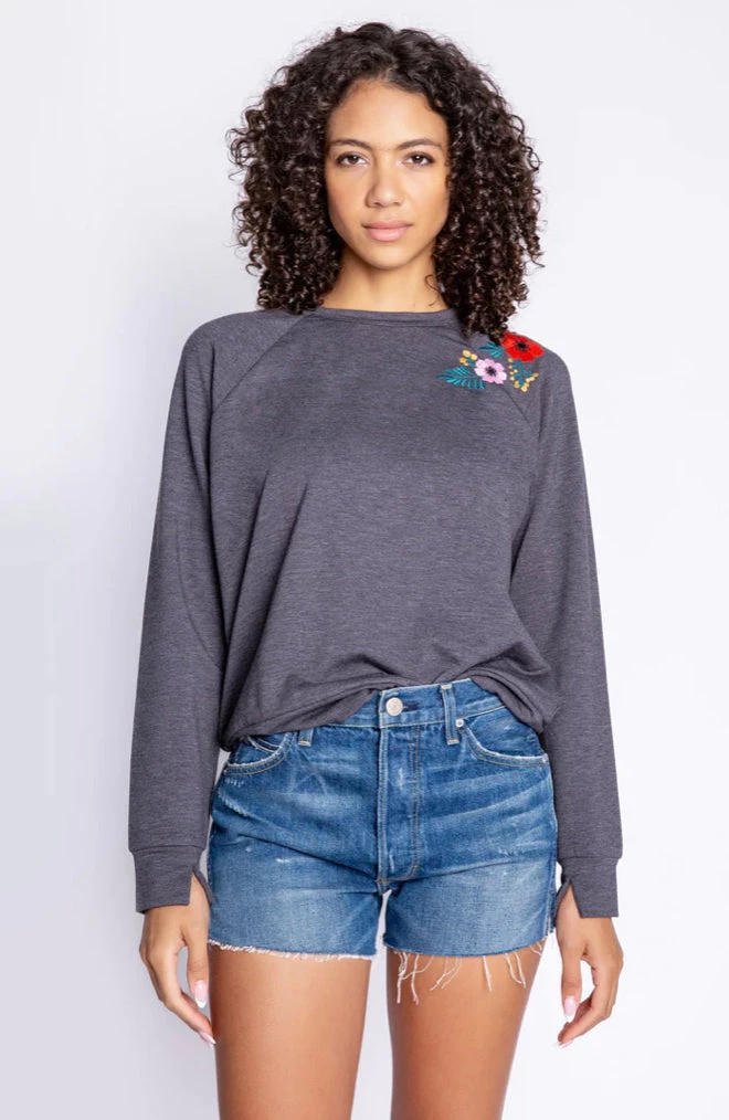 NEW ARRIVALS P.J. SALVAGE GRATEFUL HEART LONG SLEEVE TOP 3 NEW ARRIVALS P.J. SALVAGE GRATEFUL HEART LONG SLEEVE TOP