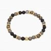 GORJANA POWER GEMSTONE MANTRA BRACELET FOR VIRTUE