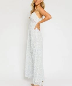 OLIVACEOUS BLUE LEOPARD MAXI DRESS NEW ARRIVALS