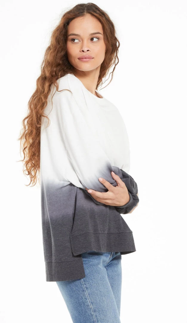 Z SUPPLY MODERN DIP DYE WEEKENDER SWEATERS & KNITS 5 Z SUPPLY MODERN DIP DYE WEEKENDER SWEATERS & KNITS