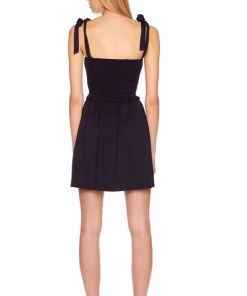 DRESSES SUSANA MONACO SMOCKED BODICE DRESS