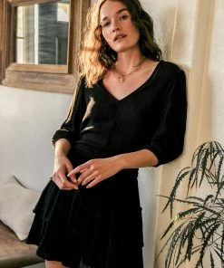 NEW ARRIVALS Z SUPPLY STELLA SOLID MINI DRESS 12 NEW ARRIVALS Z SUPPLY STELLA SOLID MINI DRESS