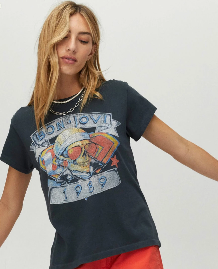 DAYDREAMER BON JOVI 1989 TOUR TEE 3 DAYDREAMER BON JOVI 1989 TOUR TEE