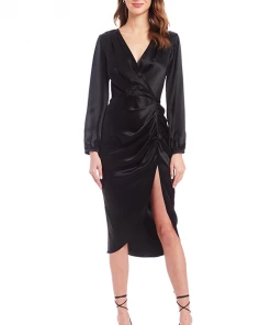 NEW ARRIVALS AMANDA UPRICHARD ROMA LONG SLEEVE DRESS
