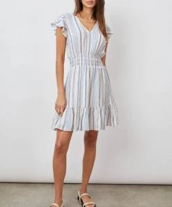 NEW ARRIVALS RAILS TARA DRESS MONTAUK STRIPE
