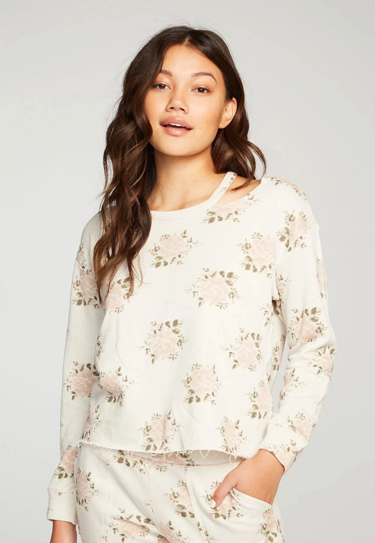 SWEATERS & KNITS CHASER VINTAGE WALLPAPER DECONSTRUCTED PULLOVER 5 SWEATERS & KNITS CHASER VINTAGE WALLPAPER DECONSTRUCTED PULLOVER