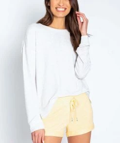 P.J.SALVAGE P.J. SALVAGE ESSENTIAL LONG SLEEVE SWEATSHIRT SWEATERS & KNITS